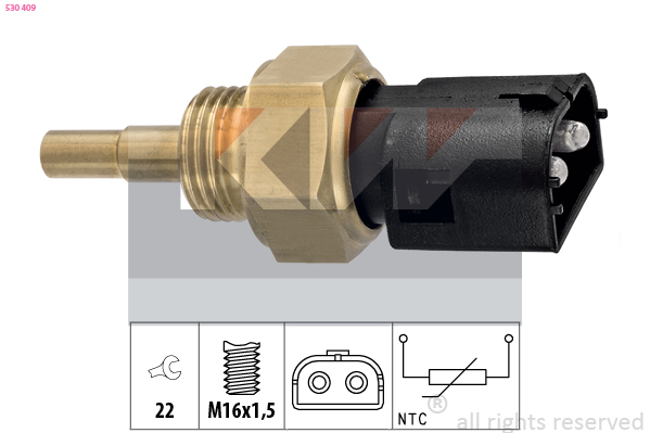 KW Temperatuursensor 530 409