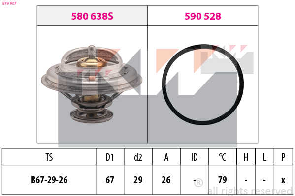 KW Thermostaat 579 937