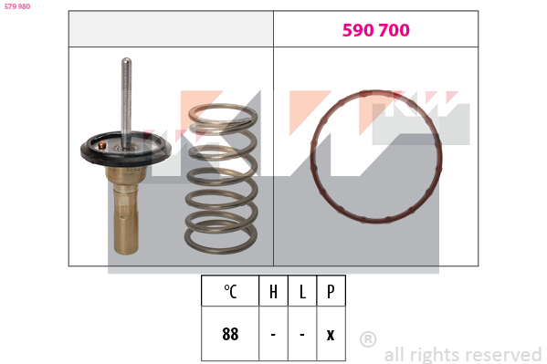 KW Thermostaat 579 980