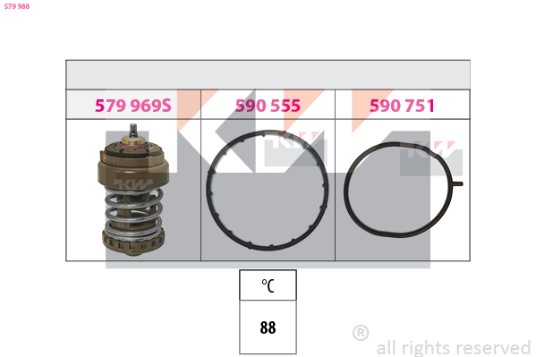 KW Thermostaat 579 988