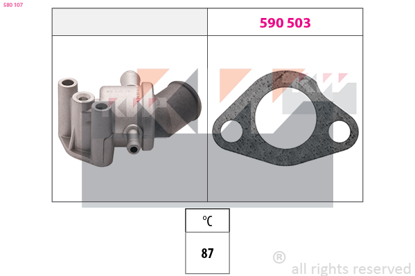 KW Thermostaat 580 107