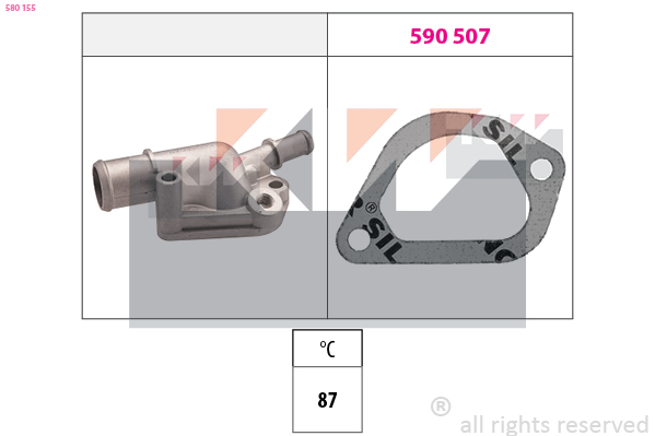 KW Thermostaat 580 155