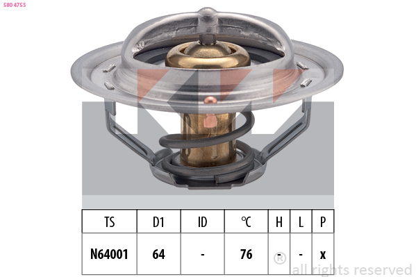 KW Thermostaat 580 475S