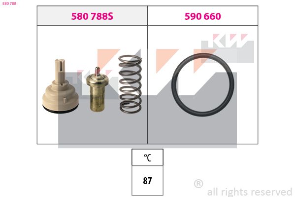 KW Thermostaat 580 788