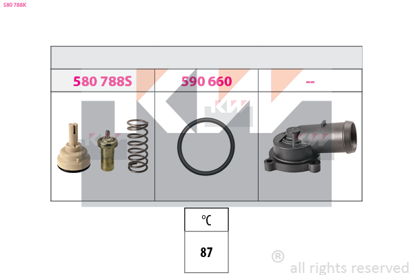 KW Thermostaat 580 788K