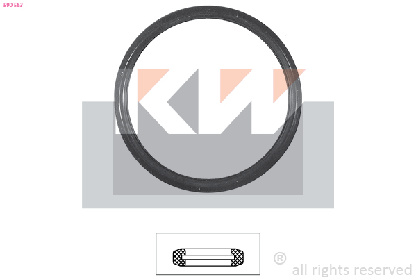 KW Thermostaat pakking 590 583