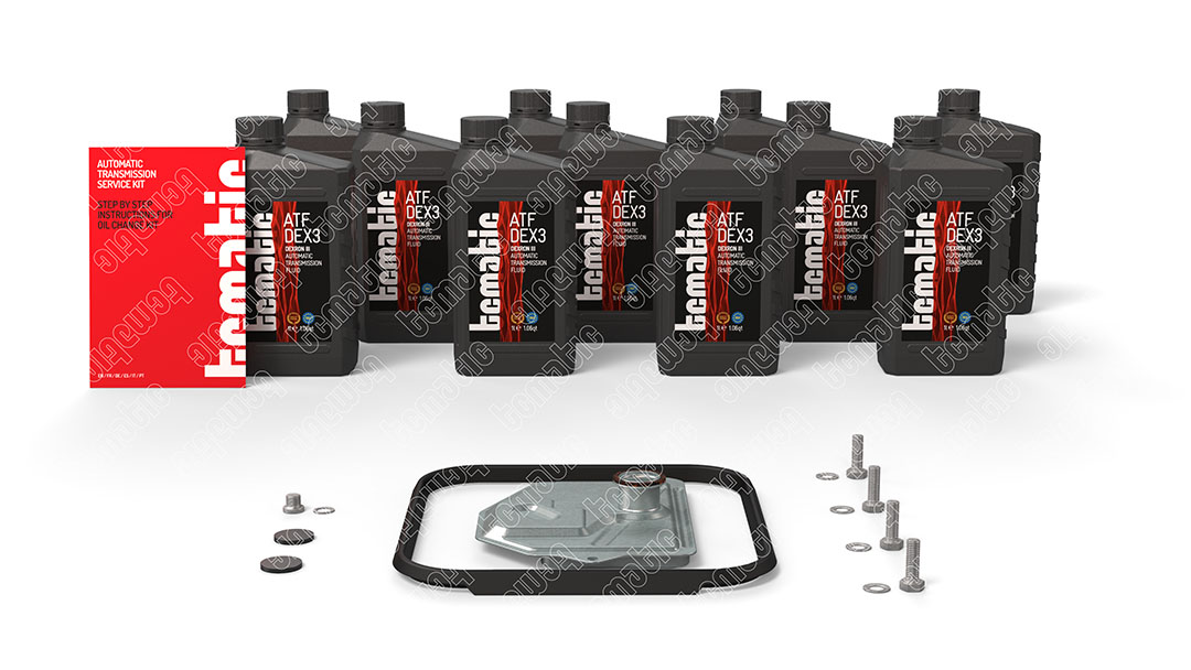 Tcmatic Onderd.set, olie verversen van automatische versnellingsbak 105.108.2017