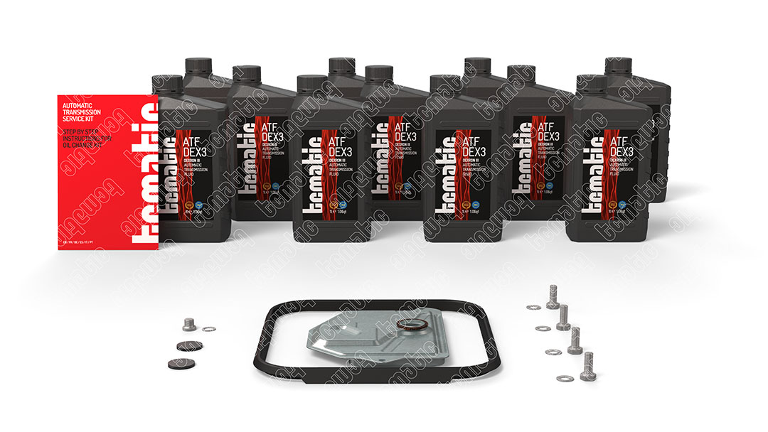 Tcmatic Onderd.set, olie verversen van automatische versnellingsbak 105.108.2018