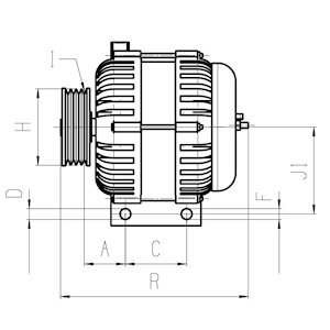 Hc-Cargo Alternator/Dynamo 116665