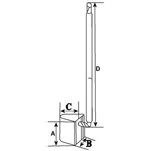 Hc-Cargo Koolborstel, startmotor F 032 900 263