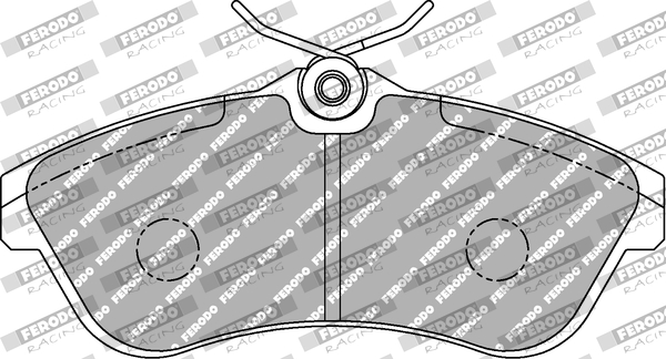 Ferodo Racing Remblokset FCP1543H