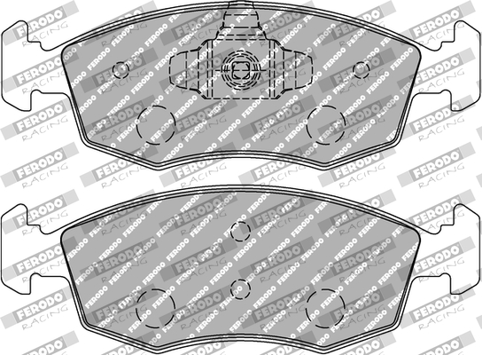 Ferodo Racing Remblokset FCP4353H