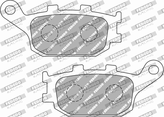 Ferodo Racing Remblokset FDB754EF