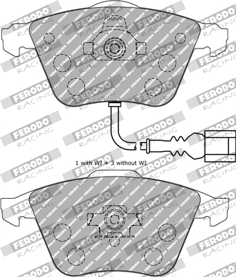 Ferodo Racing Remblokset FDS1765