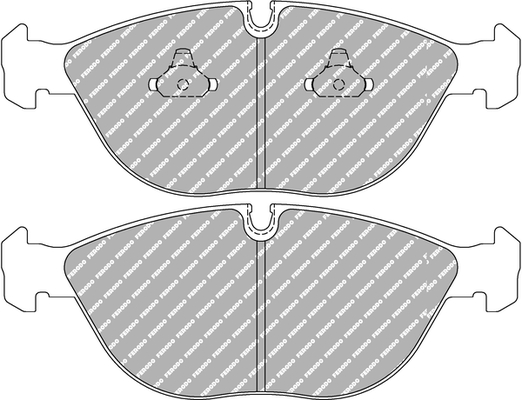 Ferodo Racing Remblokset FCP1001H