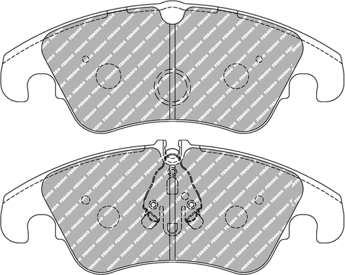 Ferodo Racing Remblokset FCP4044H