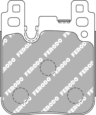 Ferodo Racing Remblokset FCP4663Z