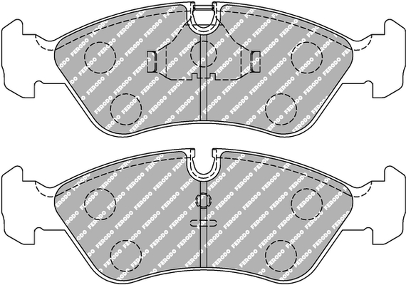 Ferodo Racing Remblokset FCP584H