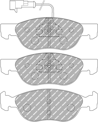 Ferodo Racing Remblokset FDS1056