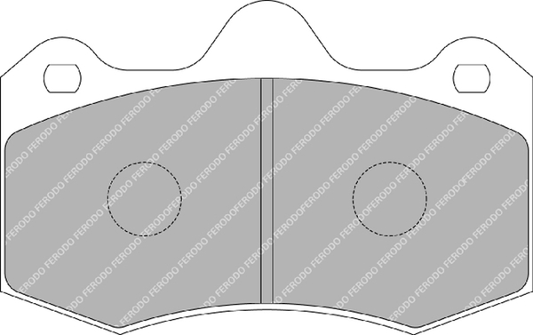 Ferodo Racing Remblokset FRP3083H