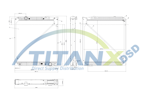 Titanx Radiateur RX119002