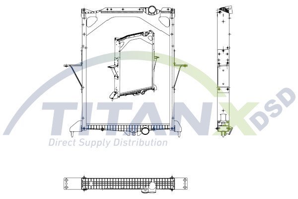 Titanx Radiateur RX129005
