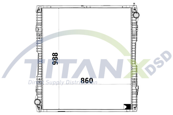 Titanx Radiateur RX149002