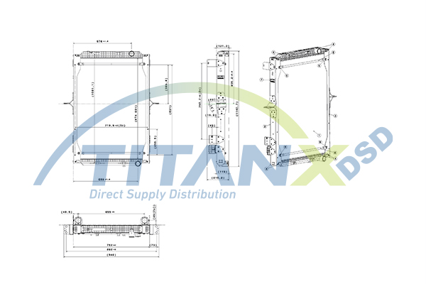 Titanx Radiateur RX169011