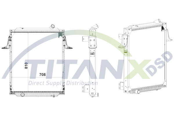 Titanx Radiateur RX169013