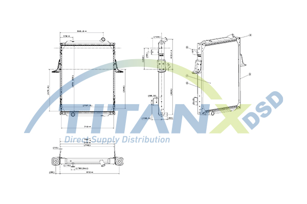 Titanx Radiateur RX169016