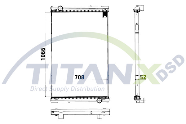 Titanx Radiateur RX609005