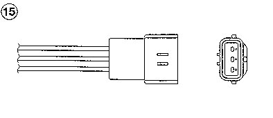 NTK Lambda-sonde 0177