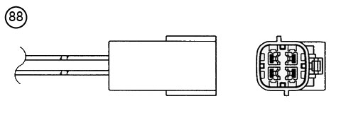 NTK Lambda-sonde 1434