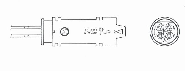 NTK Lambda-sonde 1398