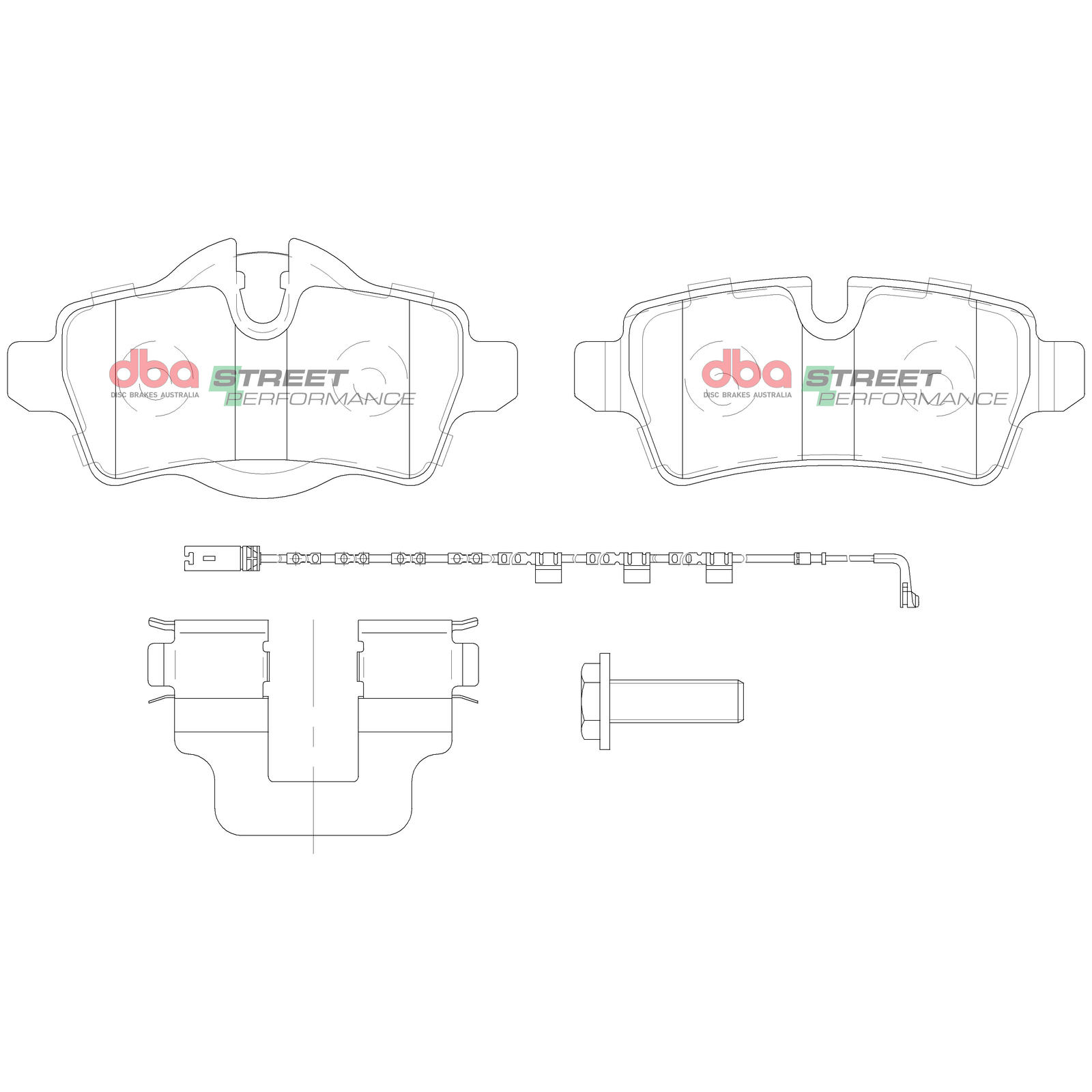 Dba Australia Remblokset DB2214SP