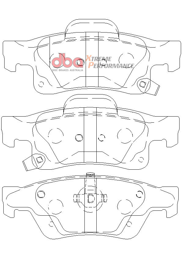 Dba Australia Remblokset DB2217XP