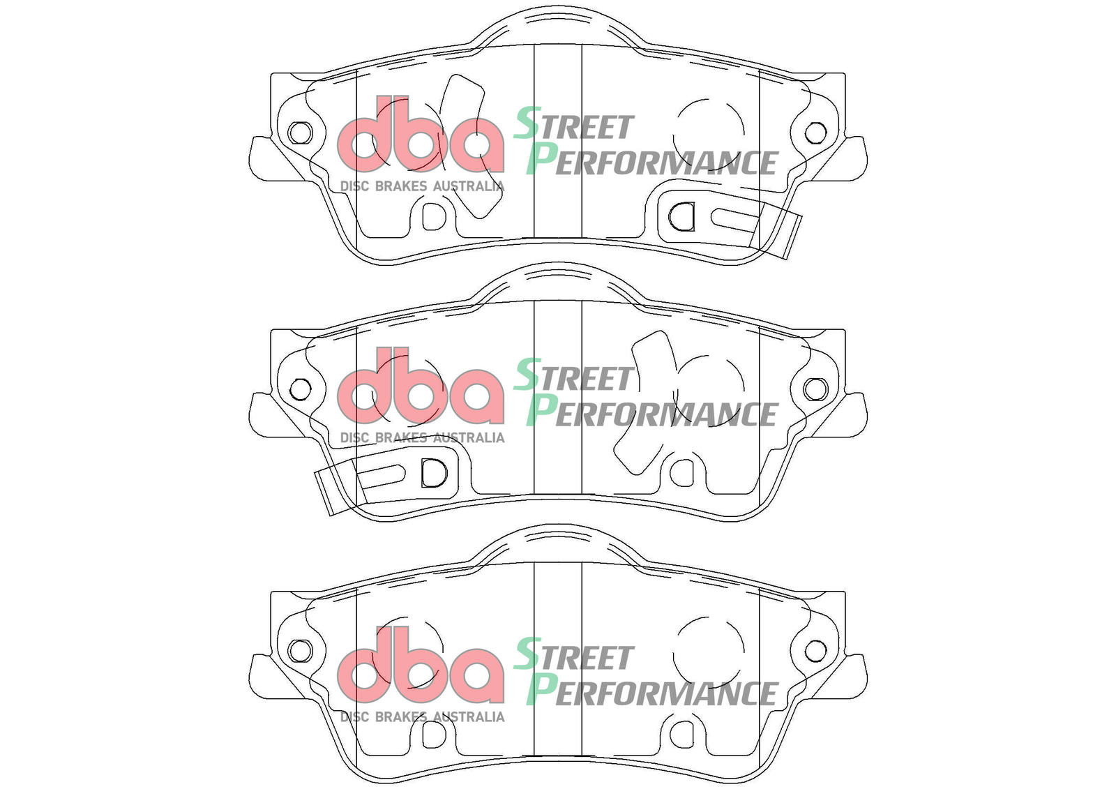 Dba Australia Remblokset DB2267SP