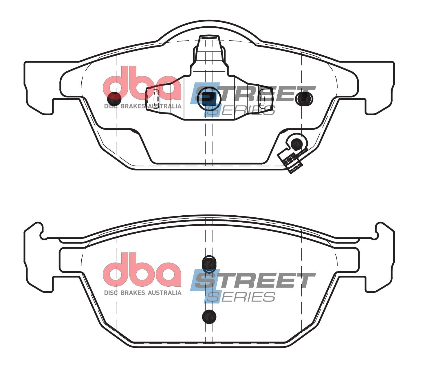 Dba Australia Remblokset DB2308SS