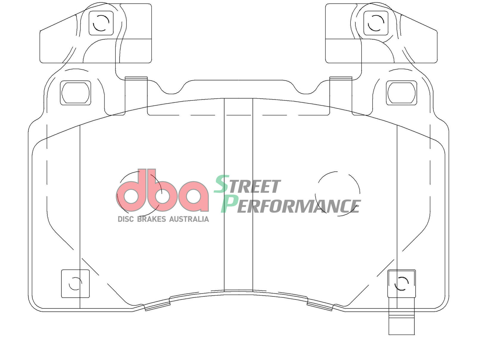 Dba Australia Remblokset DB2358ASP