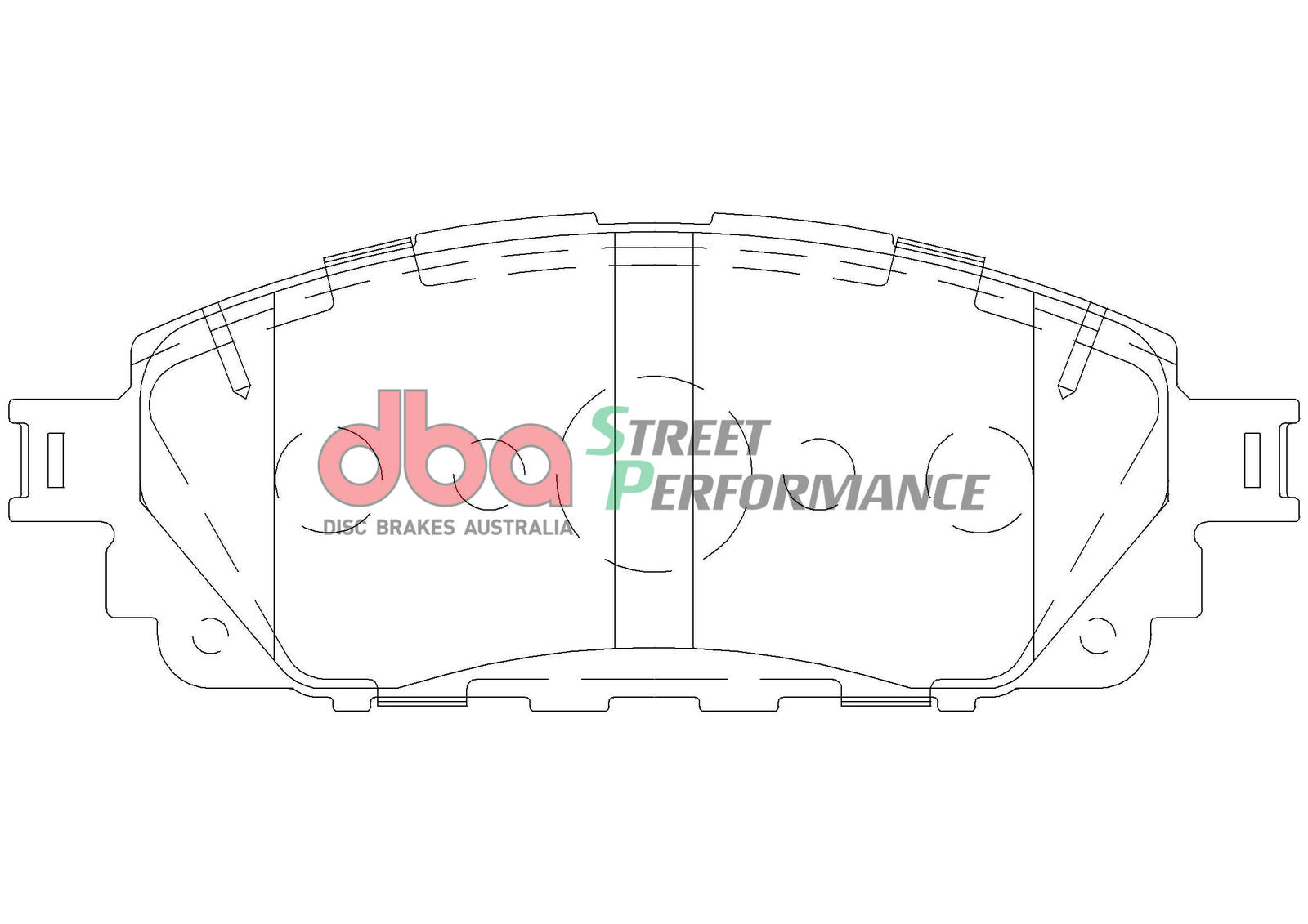 Dba Australia Remblokset DB2396SP