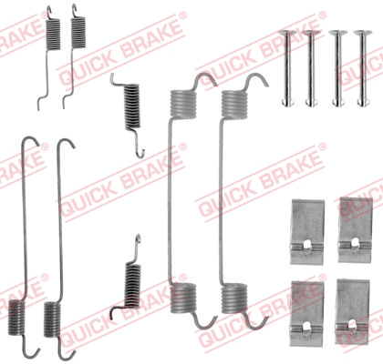 Quick Brake Rem montageset 105-0005