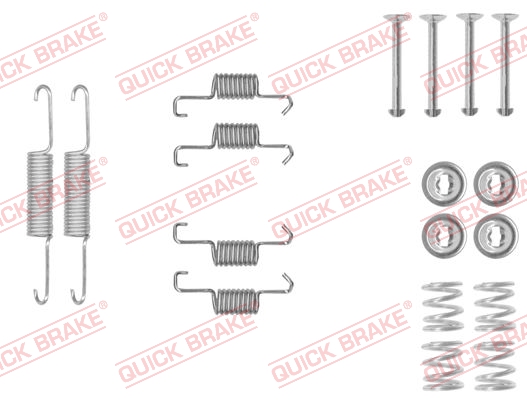 Quick Brake Rem montageset 105-0011