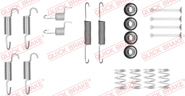 Quick Brake Rem montageset 105-0025
