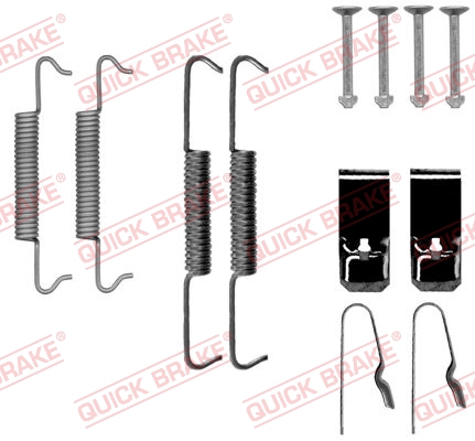 Quick Brake Rem montageset 105-0027