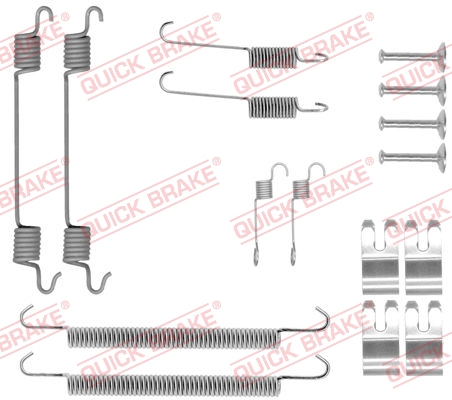 Quick Brake Rem montageset 105-0029