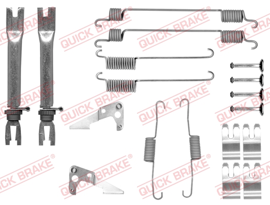 Quick Brake Rem montageset 105-0030S-02