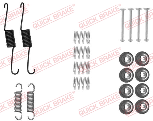 Quick Brake Rem montageset 105-0031