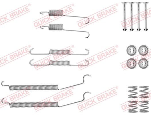 Quick Brake Rem montageset 105-0039