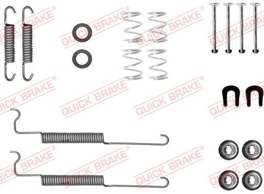 Quick Brake Rem montageset 105-0049