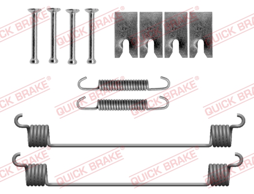 Quick Brake Rem montageset 105-0056